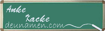 Anke Kacke Visitenkarte